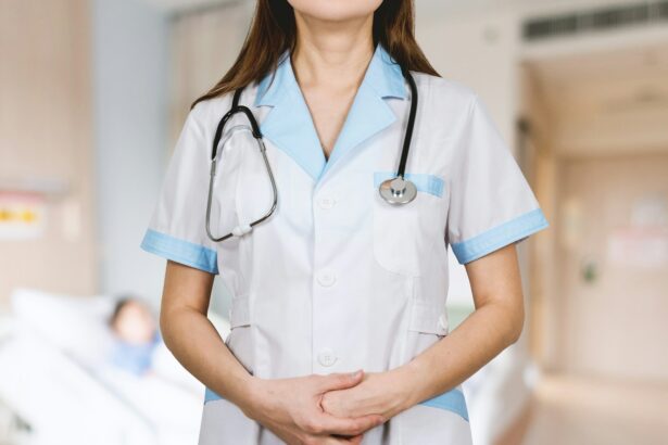 woman in white button up shirt and blue stethoscope